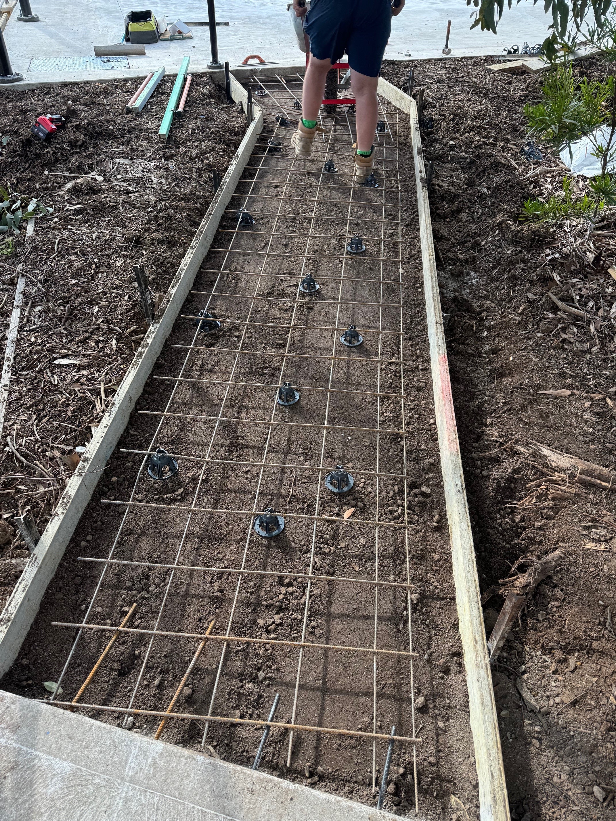 Formwork and rebar